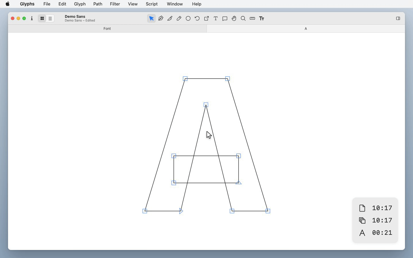 Opening TypeSpan Preferences from the right-click context menu
